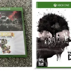 Copertine di Gears of War Ultimate Edition e The Walking Dead Telltale Definitive Series, due tra i migliori giochi Xbox One.