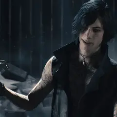 V, con il suo bastone e i tatuaggi, è pronto per la recensione di Devil May Cry 5.