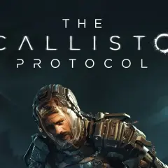Un astronauta con casco futuristico guarda intensamente. Titolo: The Callisto Protocol recensione.