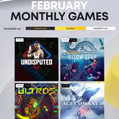 I giochi PS Plus di febbraio 2026 includono Undisputed, Subnautica: Below Zero, Ultros e Ace Combat 7.