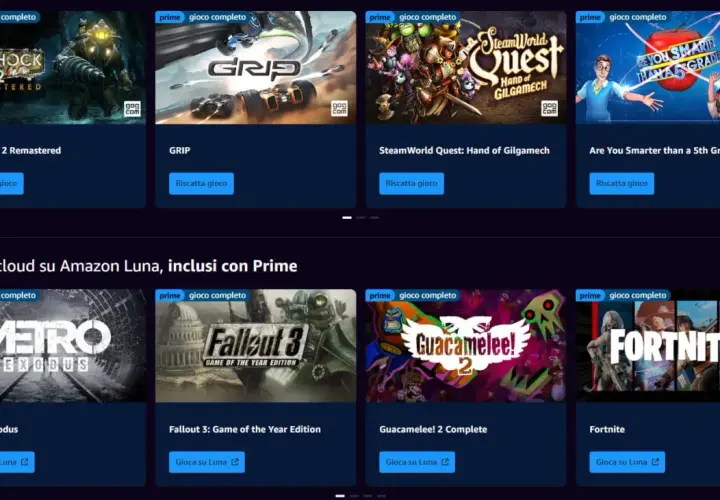 Giochi gratuiti con Prime Gaming: BioShock 2 Remastered, GRIP, SteamWorld Quest, Are You Smarter than a 5th Grader e altri.