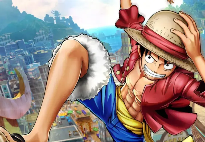 Luffy in azione, pronto per nuove avventure nel mondo di One Piece World Seeker. La recensione del gioco promette azione e esplorazione.