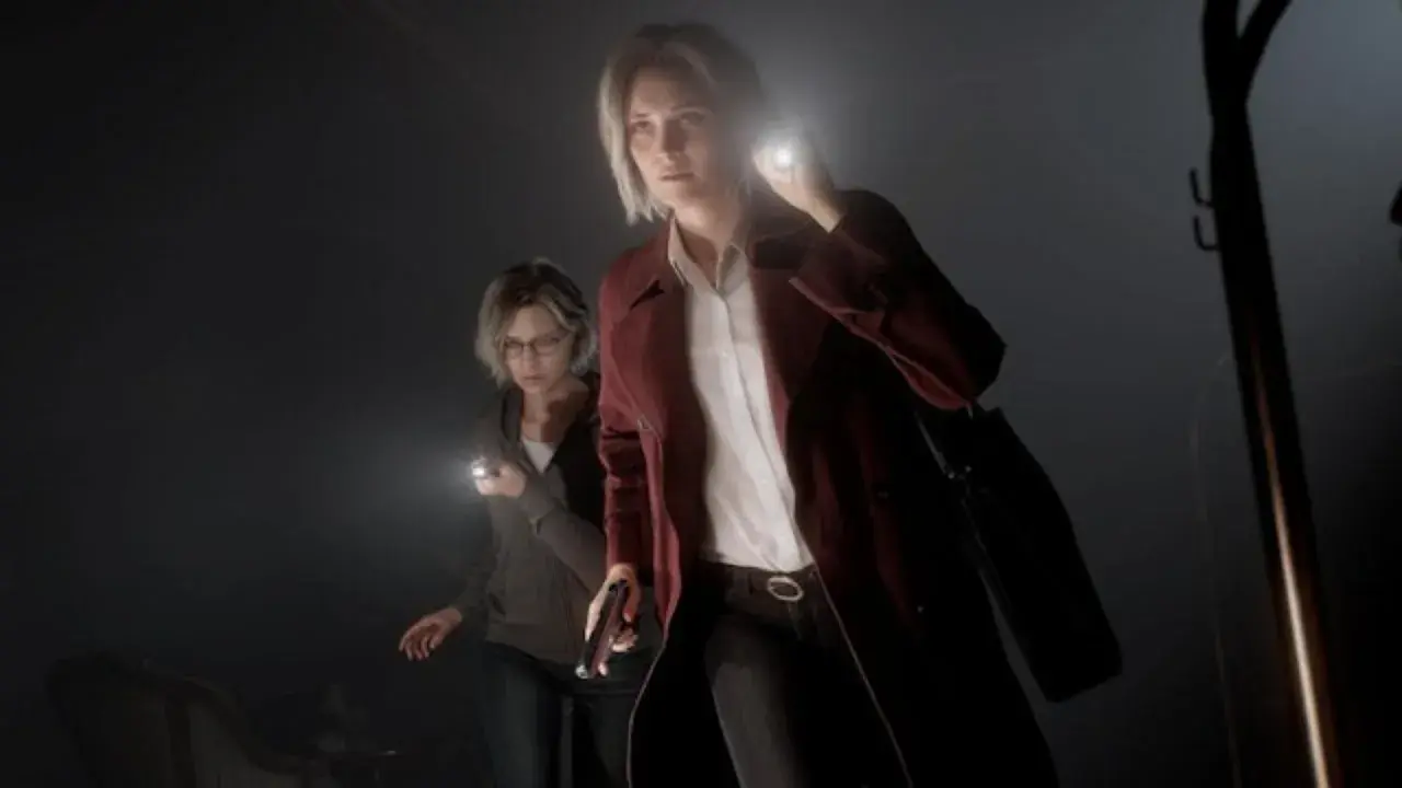 Due donne con torce esplorano un luogo buio, forse un nuovo capitolo di resident evil news.