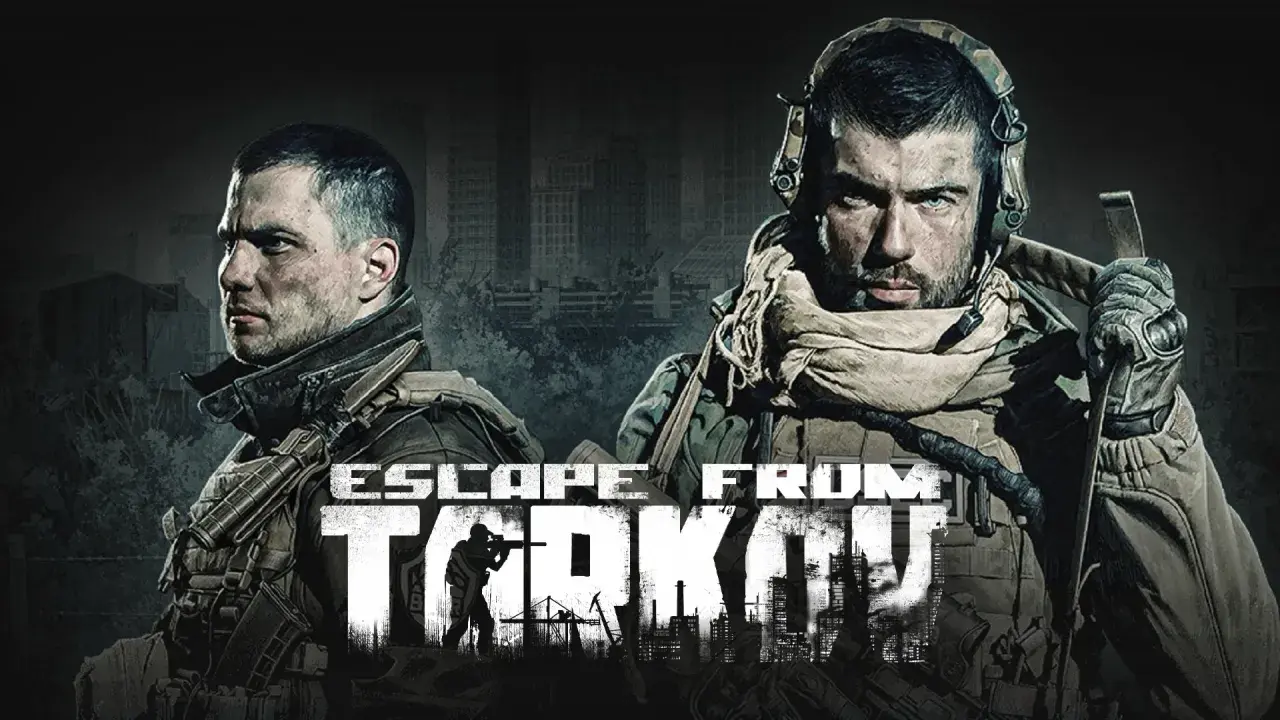 Due soldati con equipaggiamento tattico, pronti per l'azione in Escape from Tarkov PS5.