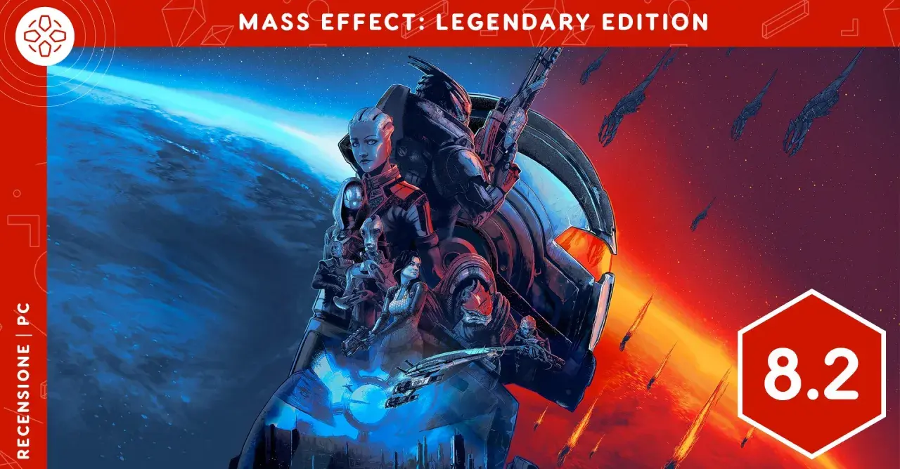 Mass Effect Legendary Edition recensione: Shepard e la sua squadra affrontano una minaccia galattica. Voto 8.2.