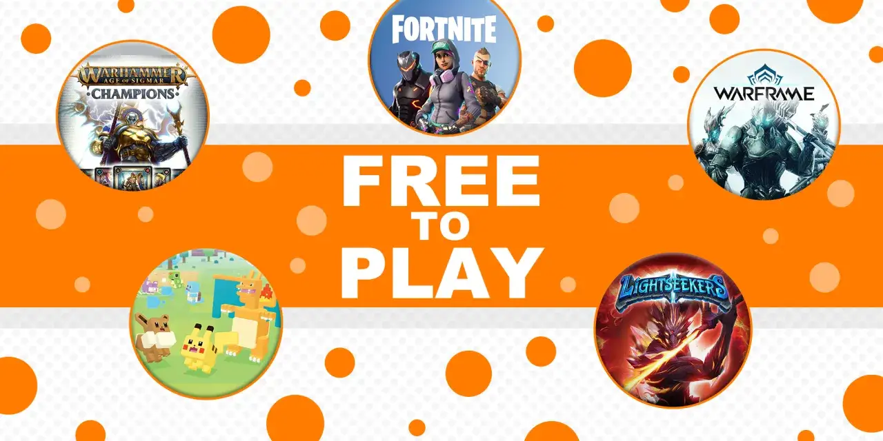 Scopri tanti giochi gratuiti Nintendo Switch: Fortnite, Warframe, Warhammer, Pok&eacute;mon e Lightseekers.
